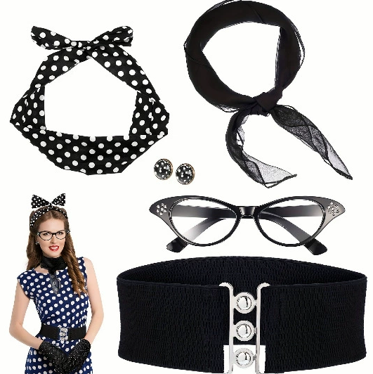Women'S Accessories In The 1950S - Accessori per Costumi Anni '50 da
