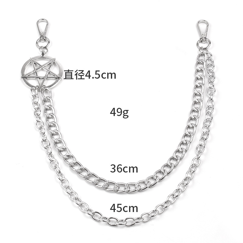 Portachiavi Punk in Metallo co - Women'S Emo Accessories recensione e prezzo