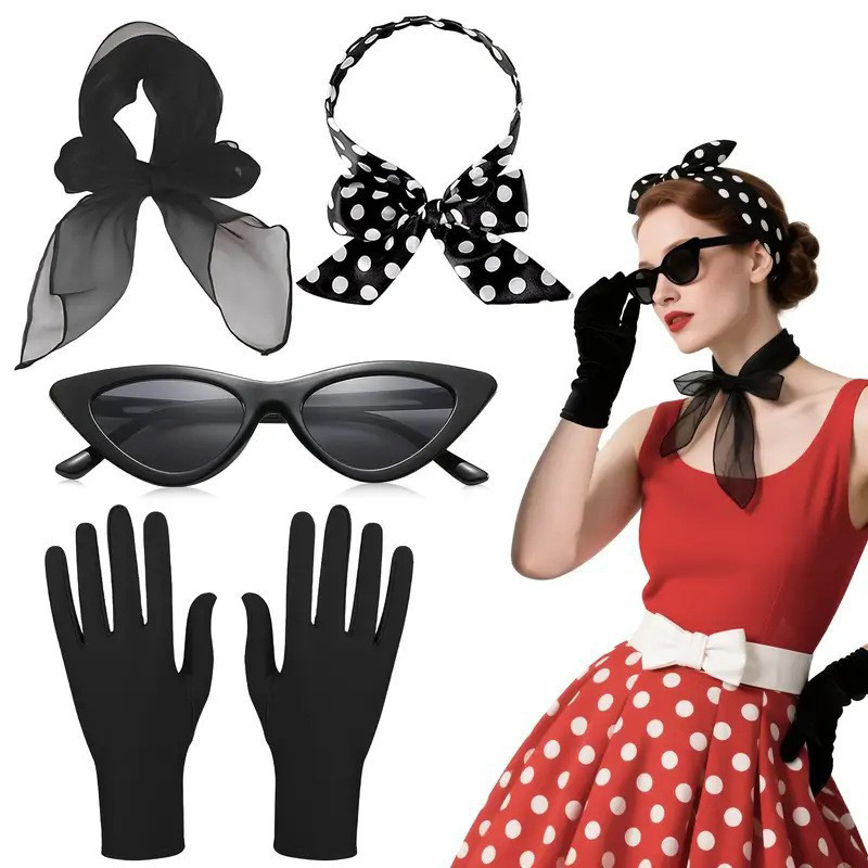 Accessori per Costume Anni '50 - Women'S Accessories In The 1950S recensione e prezzo